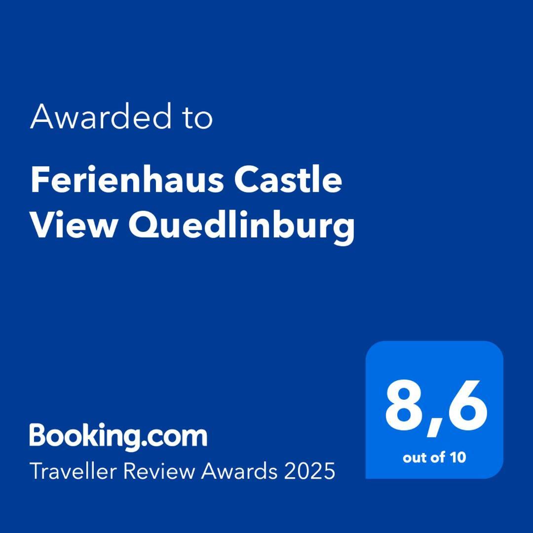 Ferienhaus Castle View Quedlinburg Exterior photo